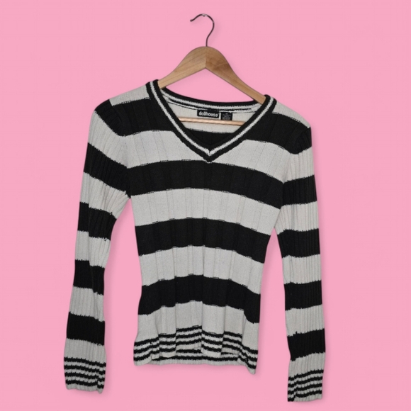 Dollhouse Tops - Dollhouse Stripped Longsleeve
